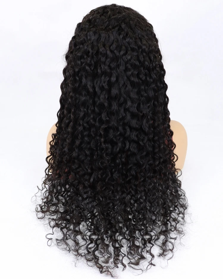 Bulk Buy 26 28 30  Inch 200 Density Waterwave Human Hair Wigs for Women 13x4 Transparent Wigs Human Hair Lace Front Water Wave