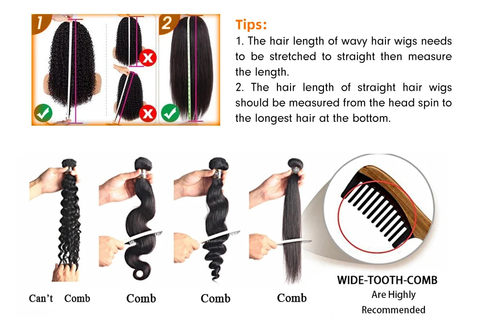 Body Wave 4x4 Transparent Lace Front Human Hair 180% Density for Women Malaysia Pre Plucked With Baby Hair Wigs Natural Color