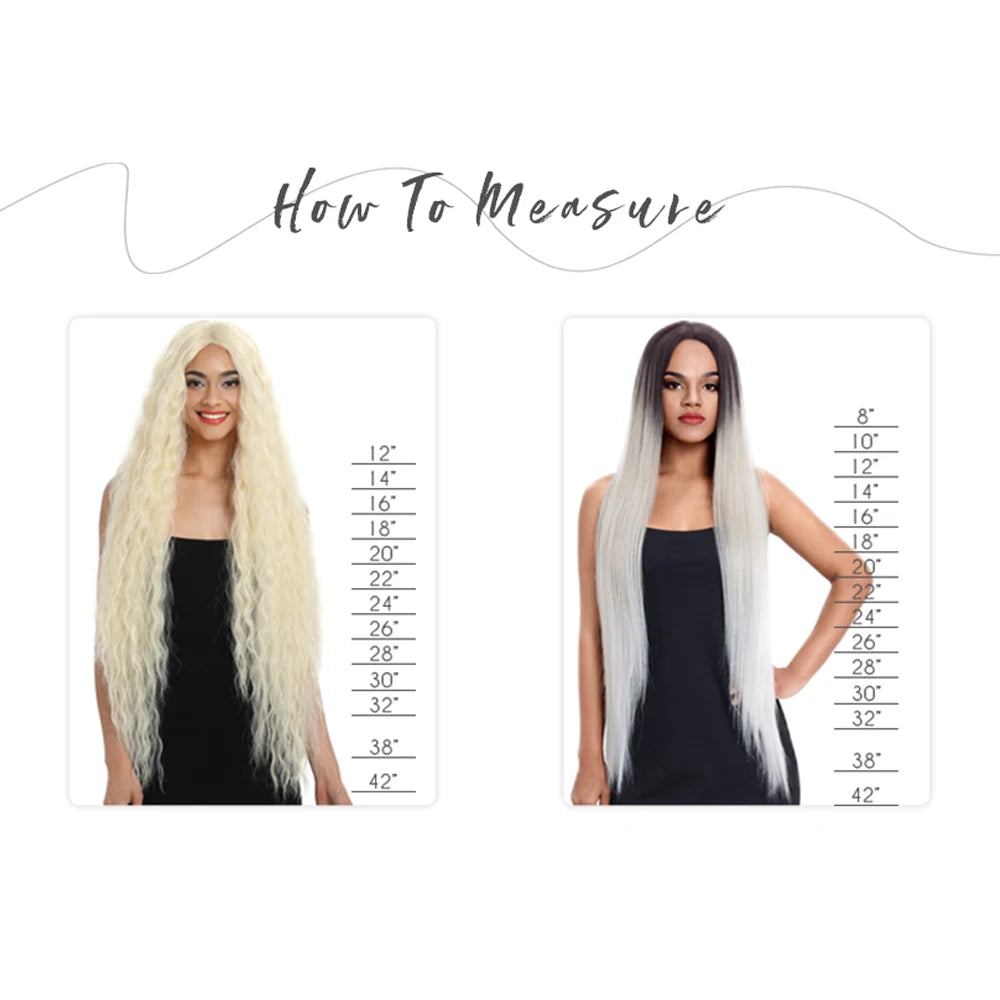 Synthetic Lace Wigs For Black Women Long 28 inch Body Wave Wavy Middle Part Lace Wig Ombre Blonde Brown Cosplay Wigs