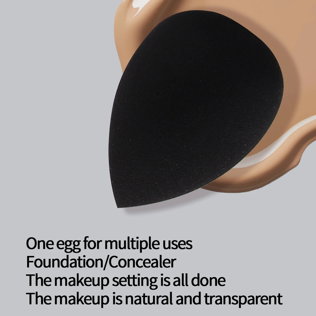 12-piece Makeup Tool Set Ultra-Soft  Puffs Beauty Sponges, Beauty Sponges. specially designed for foundation and concealer.