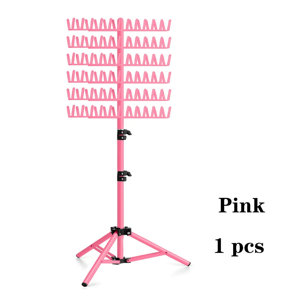 Wig Stand For Braiding Hair Faster Hair Braiding Rack With Tripod Stand Hair Braiding Kits Tools Hair Rack For Making Braiding