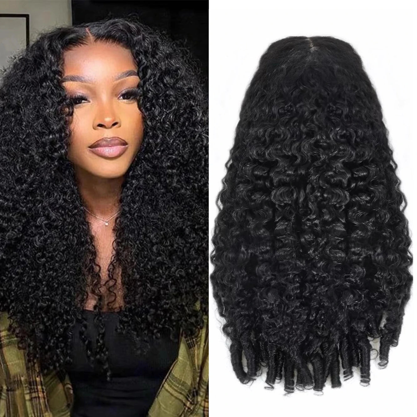 30 36 46 Inches Burmese Curly 13x6 Hd Lace Front  Human Hair Hair Wig 200 Density 13x4 7x6 Lace Full Frontal Hair Wigs For Women